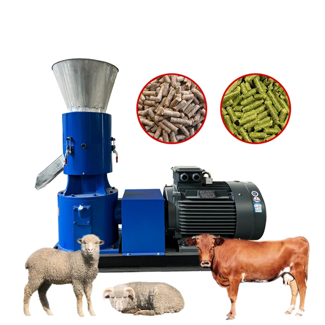 Factory directly supply Home use Feed Capacity 300kg/hour Model 210 model pellet machine Animal feed granulator in Malaysia