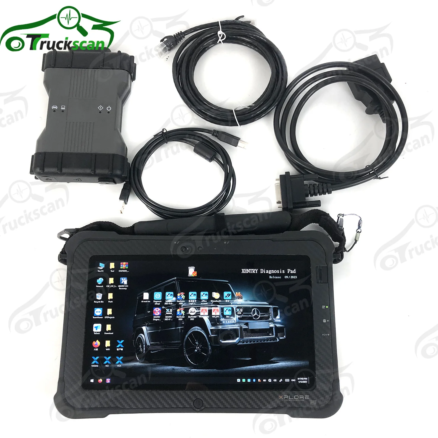 for Xentry WIFI MB star C6 sd connect with XPlore Tablet with software  C6 Multiplexer diagnostic tool