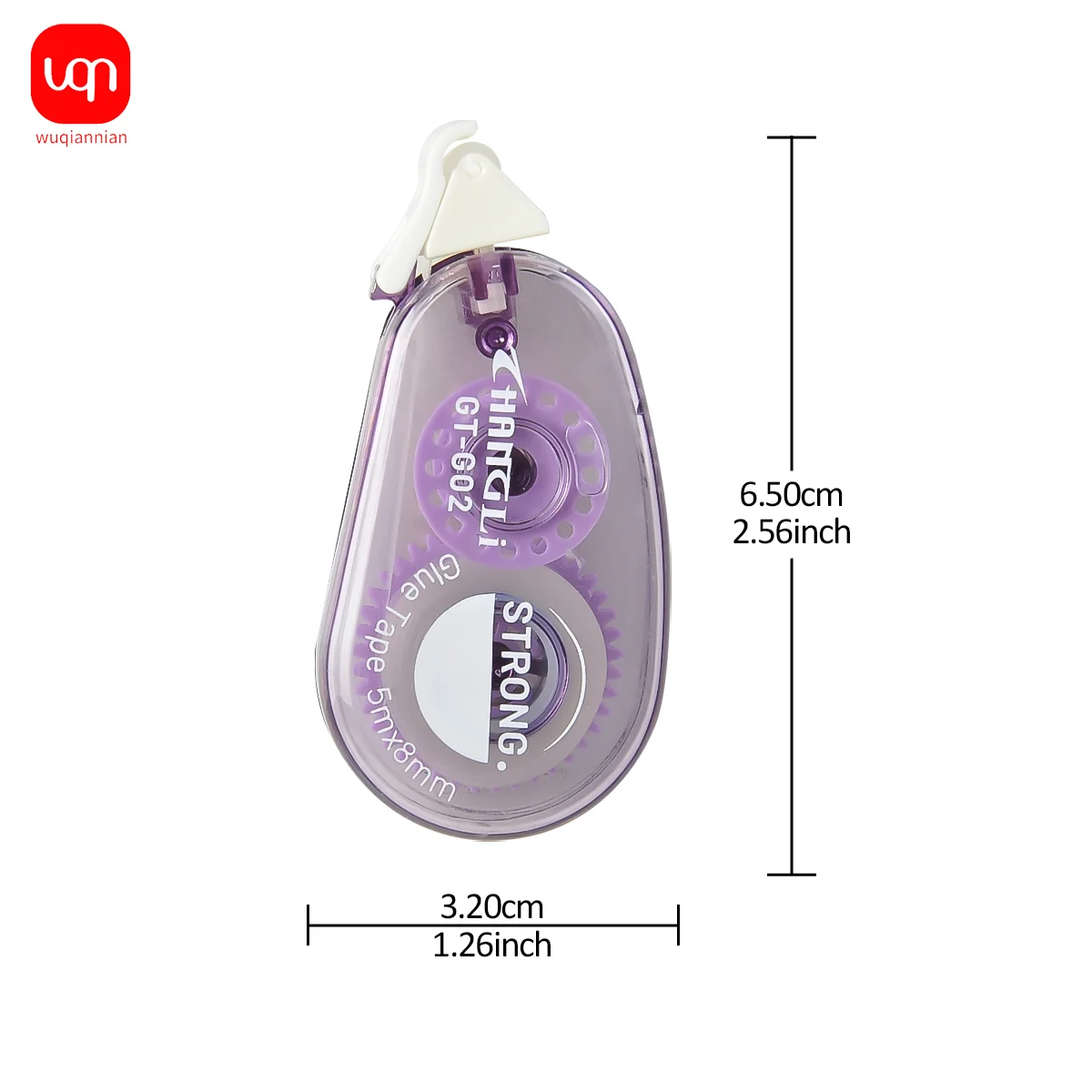 WQN-4PCS/SET Multi-functional Transparent Double-Sided Tape High Appearance Level Strong Hand Account Dot Glue School And Office