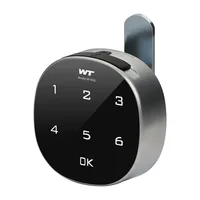 Zinc Alloy Smart Access Control Keyless Touch Keypad 6/8 Digital Electric Password Cabinet Lock For Cabinet Drawer Box Locker