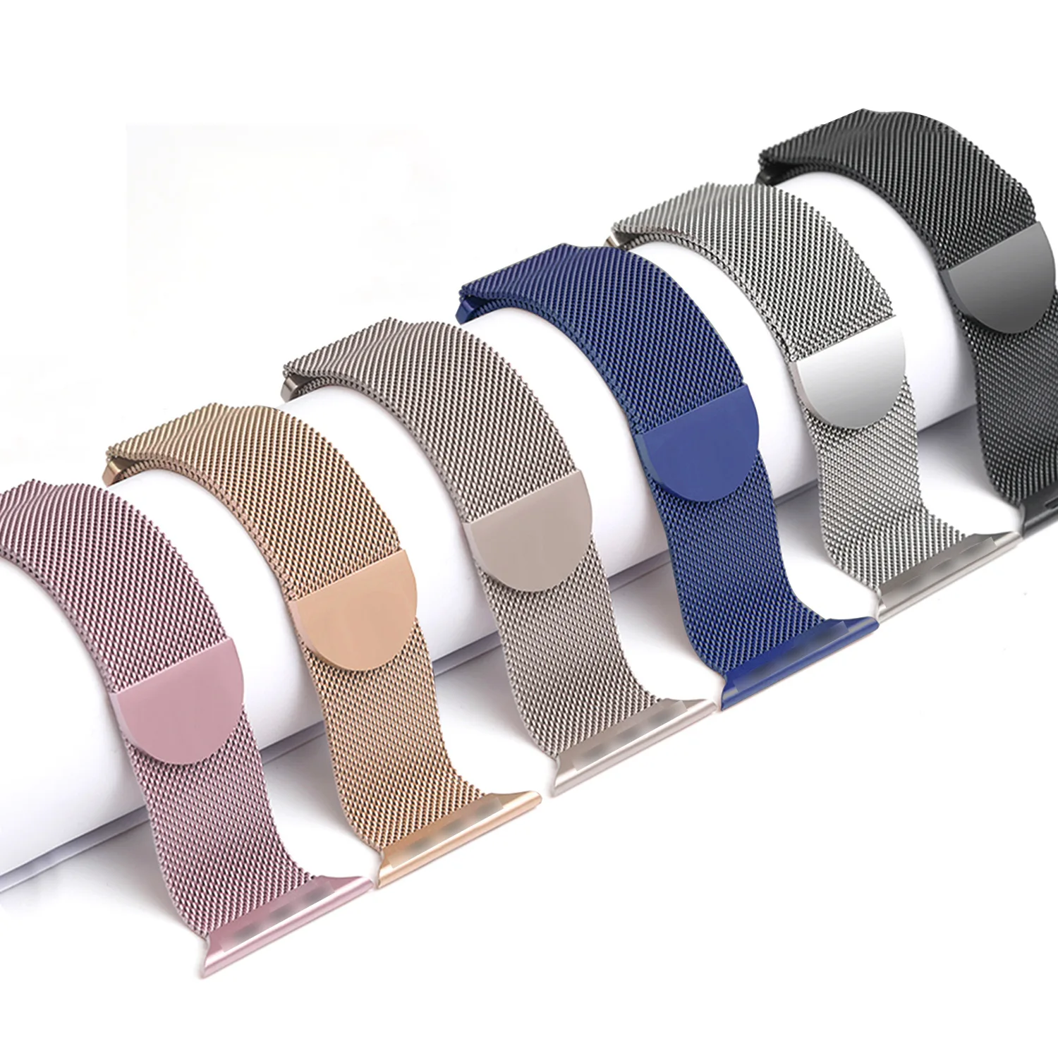 Milanese Loop Band for Apple Watch band 44mm 40mm 45mm 41mm 46mm 42mm 49mm Bracelet iWatch Series Ultra 10 9 8 7 6 5 3 SE2 Strap