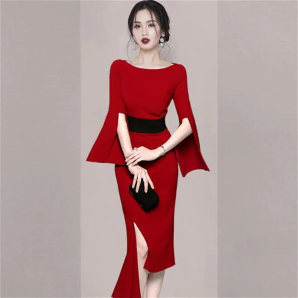 

Elegance Celebrity Dress 2024 Spring New Women Dress