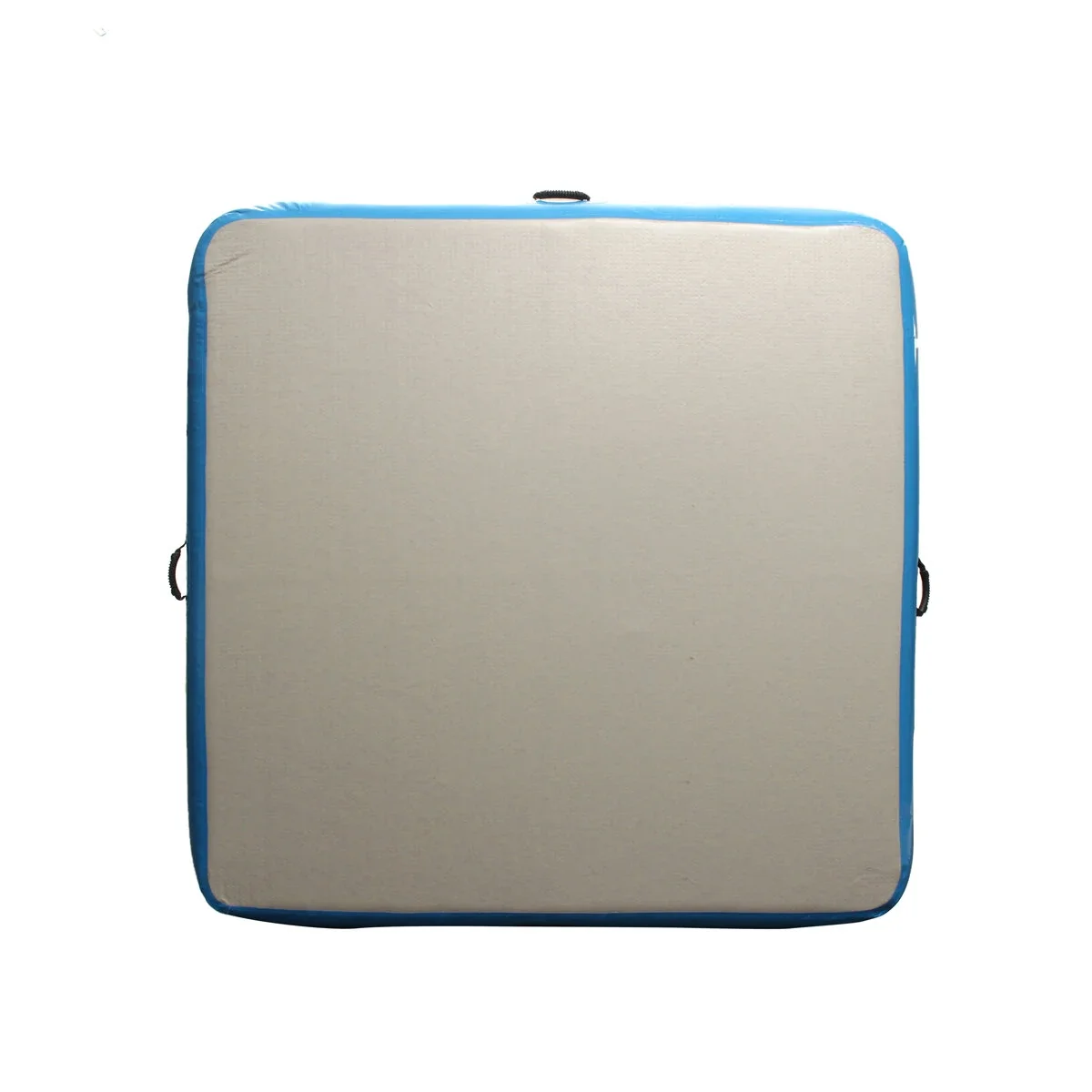 Hibadaou esteira de ginástica de ar inflável treinamento caindo esteira 4x3x0.2m vagabundo esteiras de treinamento de ar com bomba de ar elétrica