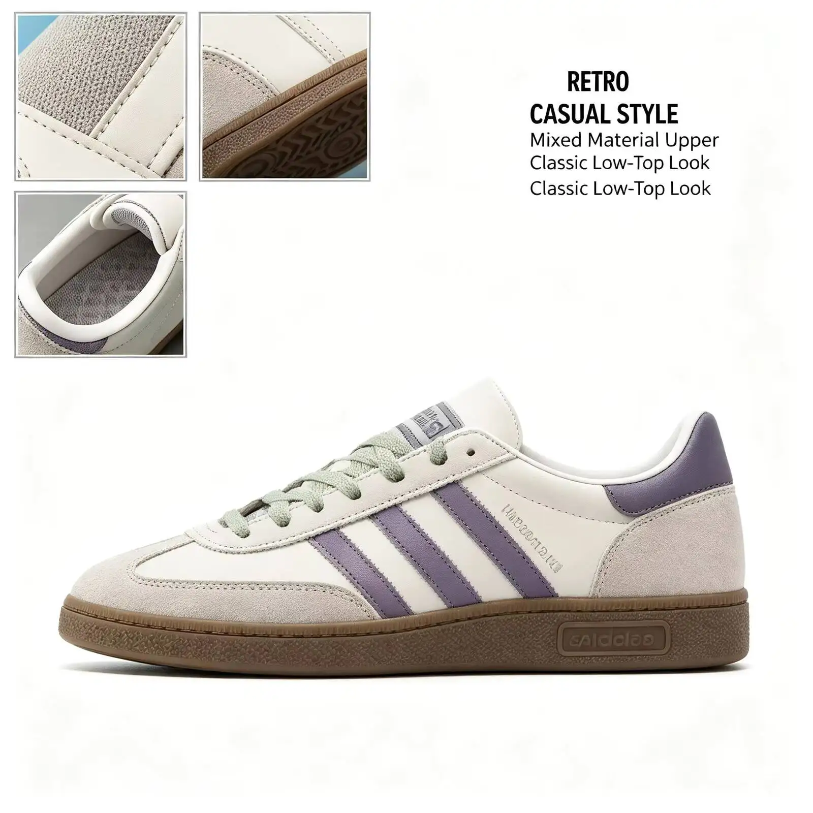 Adidas Originals Handball Spezial Low Top Suede Leather Skate Sneakers Gum Rubber Sole JR4499 sport