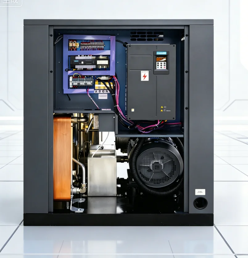 Saids WSV-75A 55kw Oil-Free Water Cooled Screw Air Compressor 75hp Air Cooling Medical Use Stationary 100l - view 4
