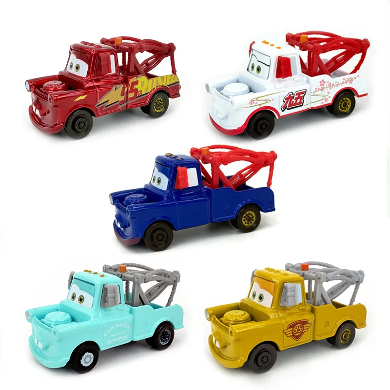 

1/50 Disney Cars Mobilization Racing Mcqueen New Red Mold Electroplating Alloy Car Wear Resistant Wheel Children'S Toy