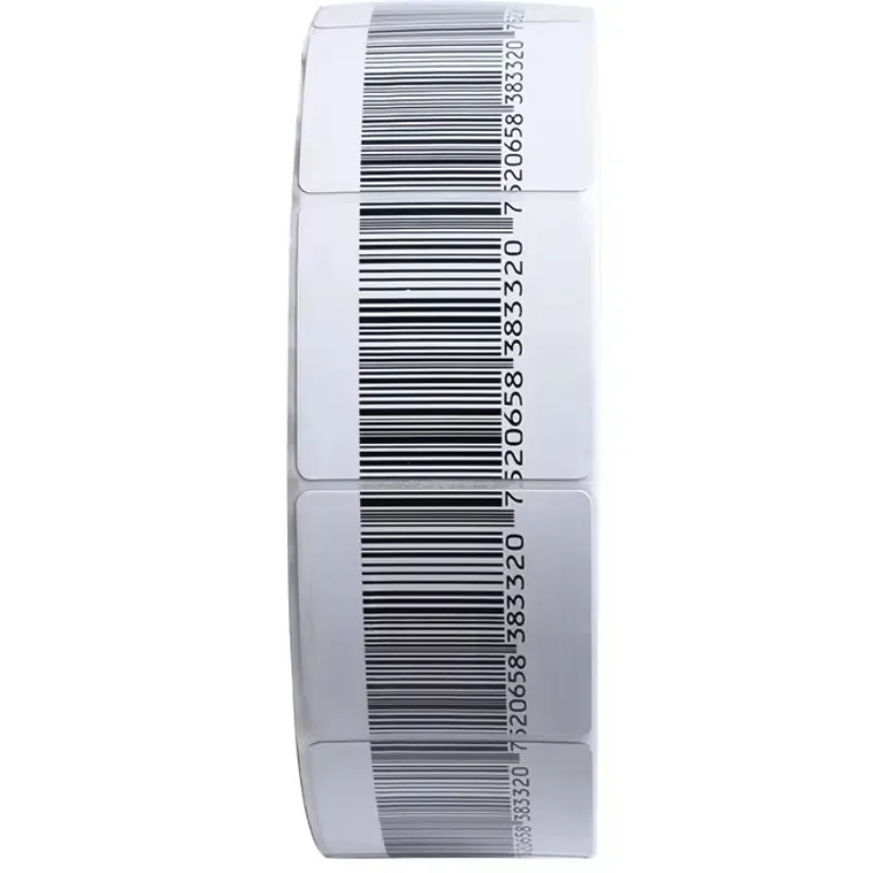 1000Pcs/roll  Shopping Malls And Supermarket 8.2 mhz Security Labels Loss Prevention Security Label 40*40mm RF Label