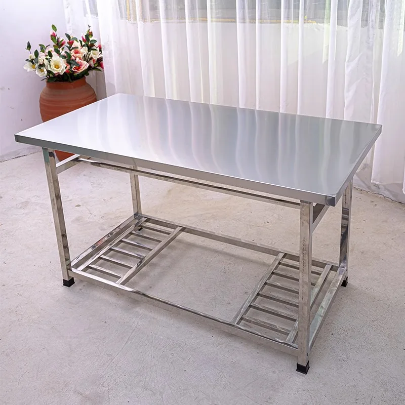 

Stainless steel fire table household rectangular coffee table living room electric stove heater dining table