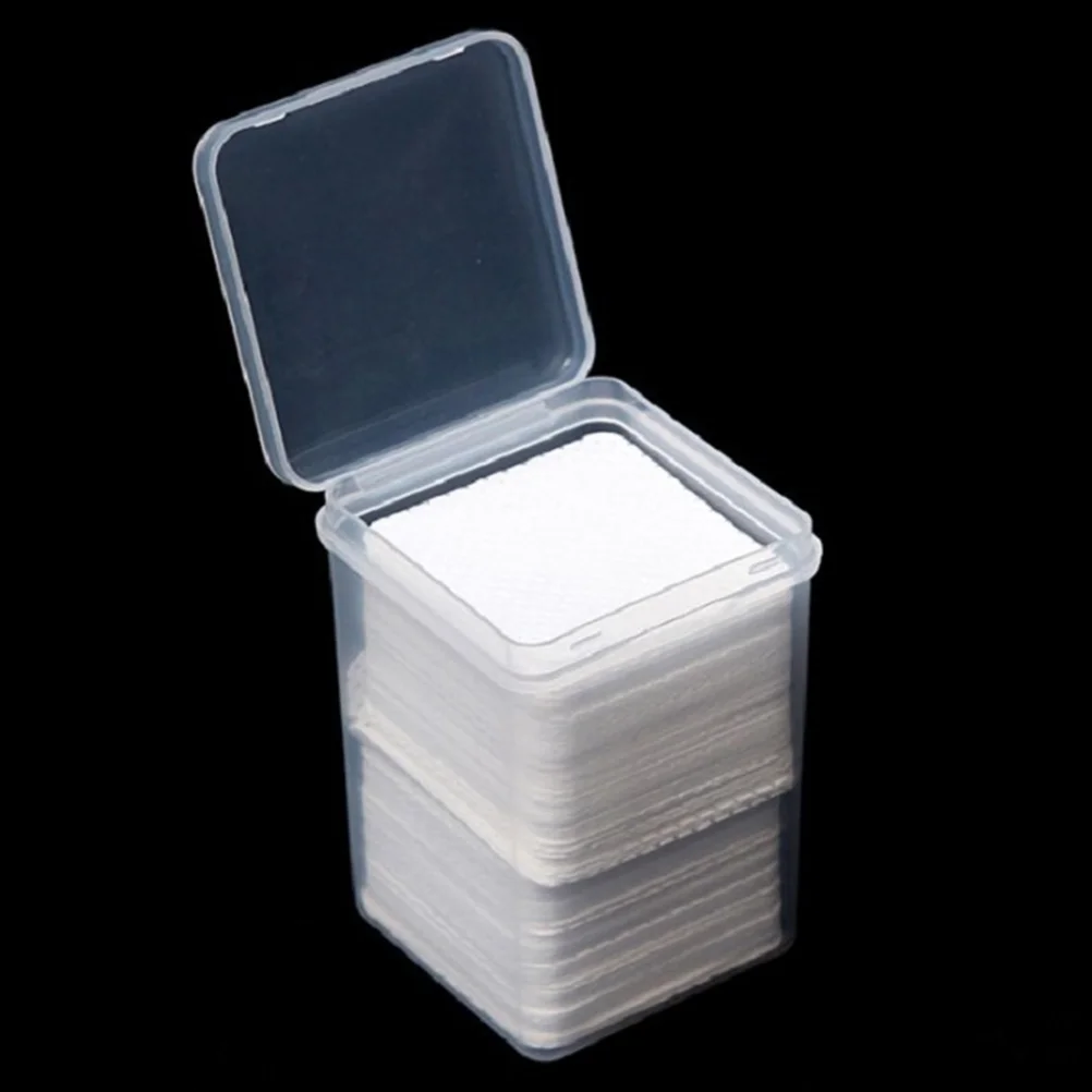 

5 Pcs Cotton Storage Box Space-saving Container Transparent Case Acrylic Dust-proof PP Material