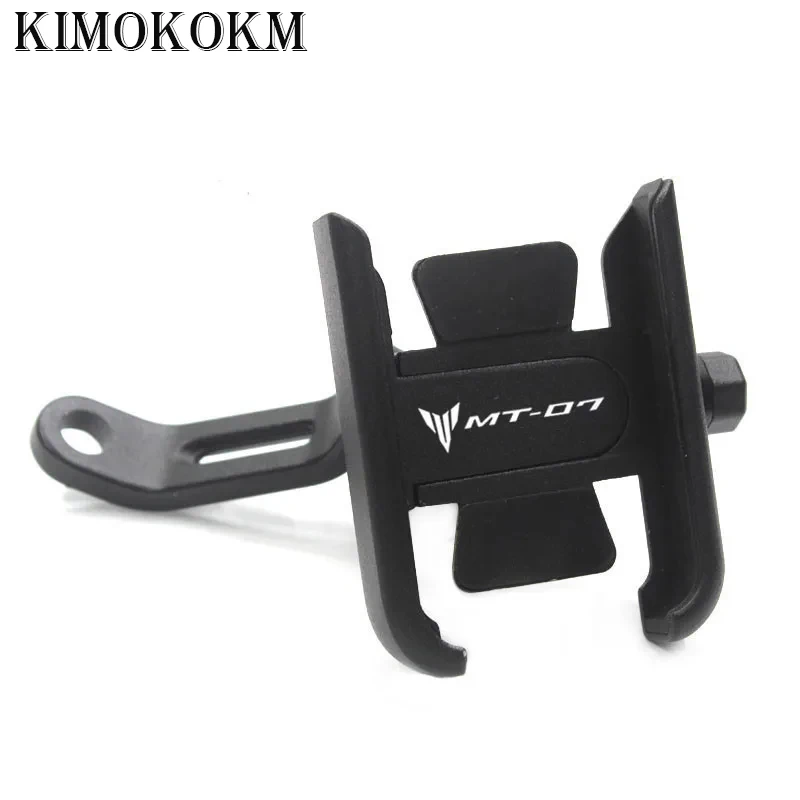 Motorcycle Universal Mobile Phone Holder Mount Bracket Aluminum MT07 Bracket Accessories For Honda Kawasaki Yamaha MT 07 mt07