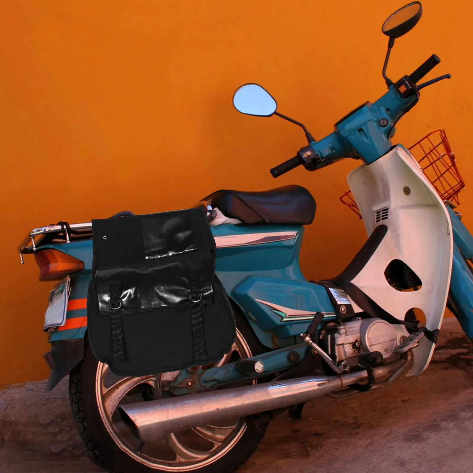 

Large Capacity Mountain Bike Motorcycle Bag Lightweight Waterproof Dustproof Cycling Saddle Bag Multifunctional Compartments