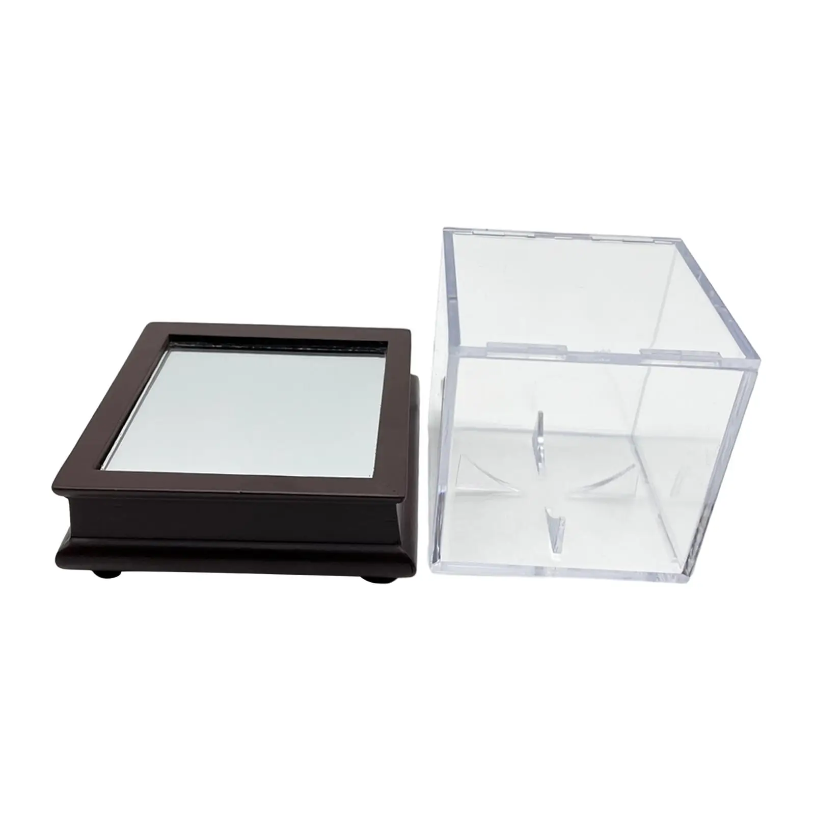 Baseball Display Case Father's Day Gift Souvenir Storage Box Dustproof Baseball Holder Display Box for Bedroom Living Room Home