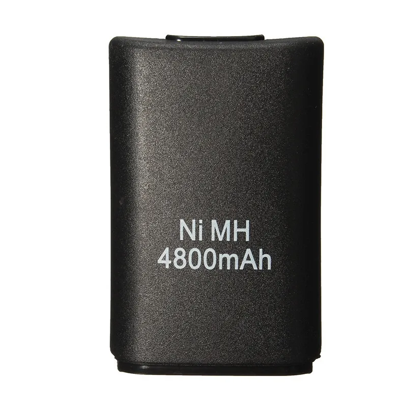 2Pcs 4800mAh Rechargeable Battery With 1 Charging Cable for Xbox 360 Gamepad Batteries Wireless Controller Battery Wholesale