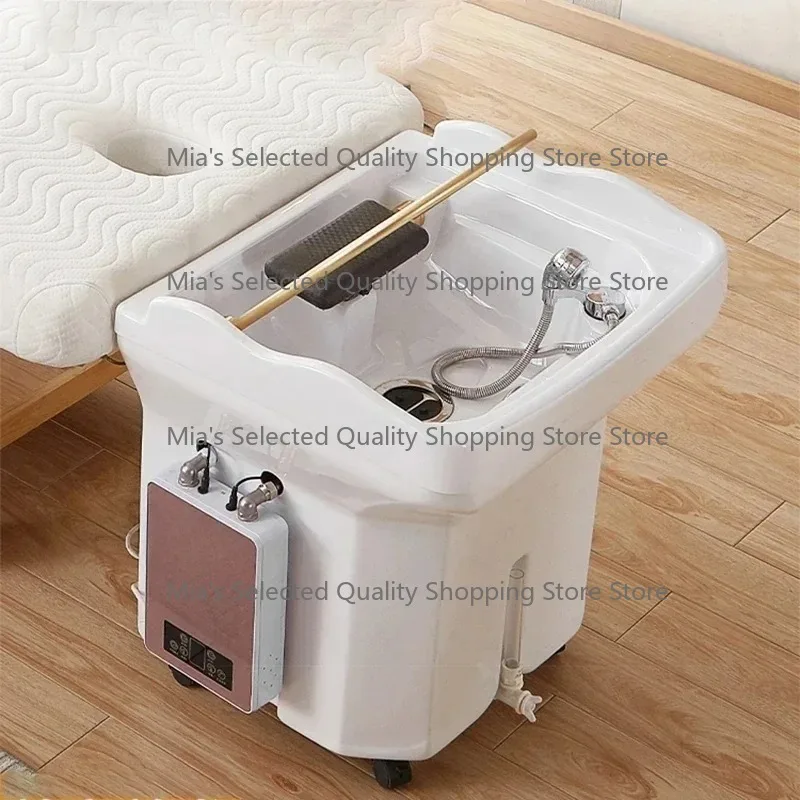 Japanese Shampoo Chair Head Spa Fumigation Water Circulation Hair Salon Equipments Chair  Massaggio Furniture