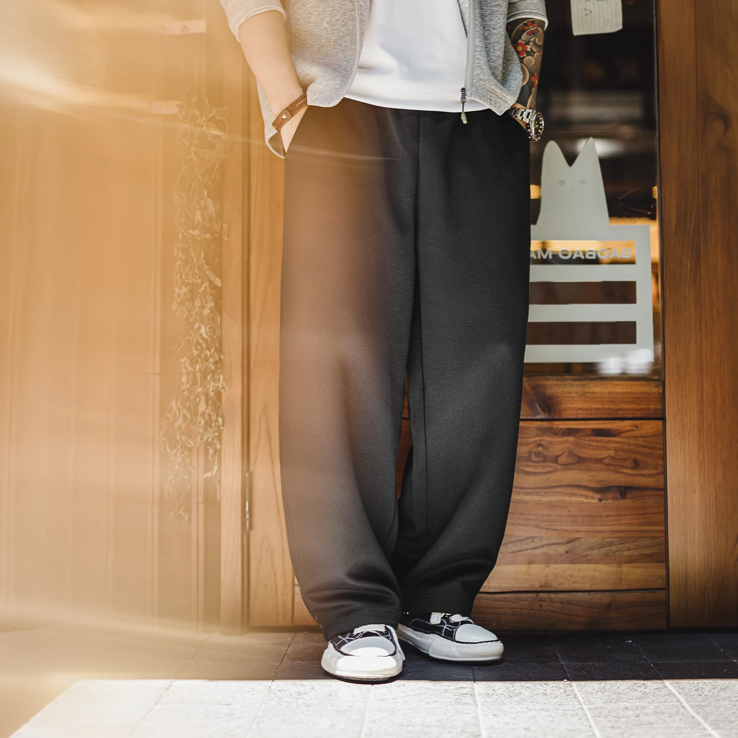 Thumbnail 3 - #12 New Mens Relaxed Fit Casual Pants Arrivals