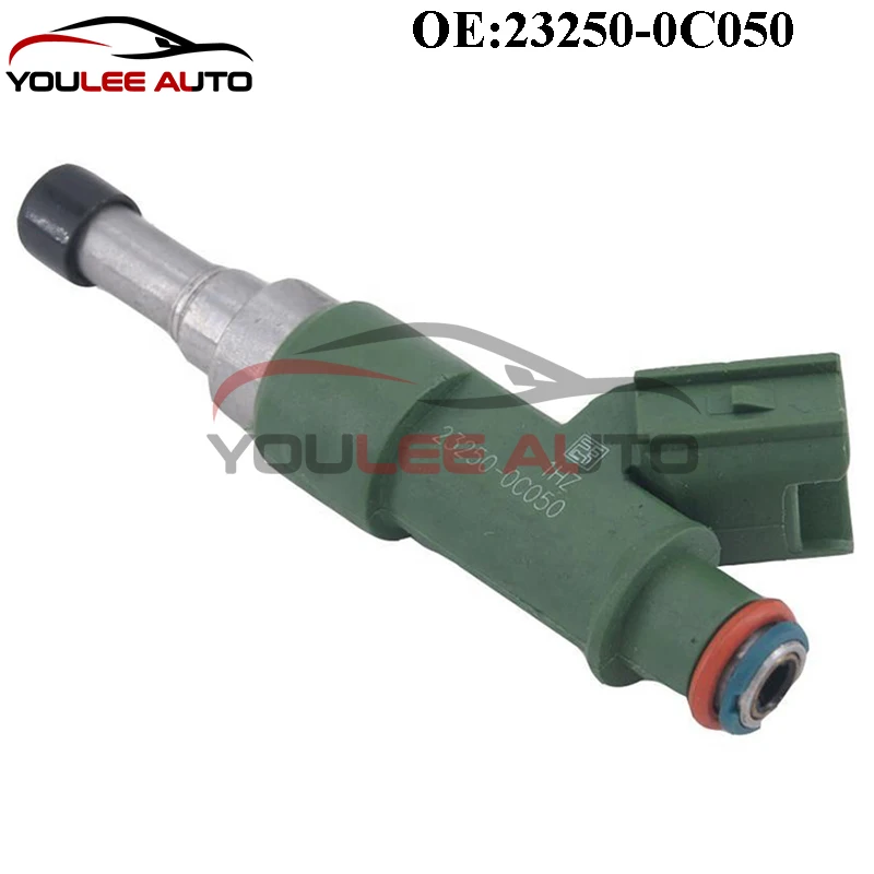 4PCS New 23250-0C050 232500C050 Fuel Injector For Toyota Hilux Land Cruiser Fortuner Tacoma Hiace Coaster 4Runner Auto Parts