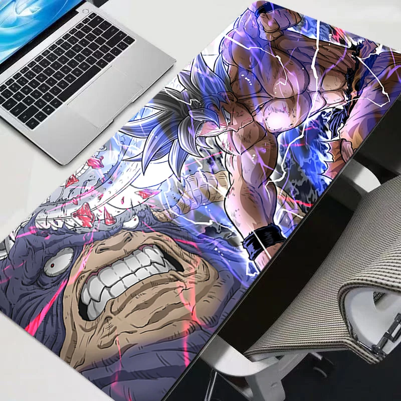 Grote Gaming Toetsenbord Tapijt Laptop Japan Cool Anime Muismat Voor LOL Zwart DBZ Dragon Ball Z Bureau Mat PC Gamer Tapijt Muismat