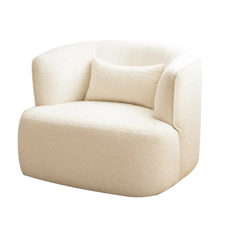 Chaise longue simple blanche