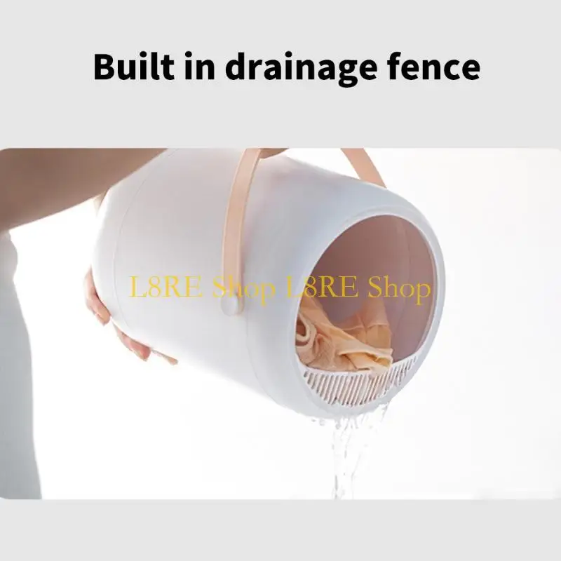 L8RE Portable Washing Machine with 2.8L Capacity Clothing Washer Washing Machine