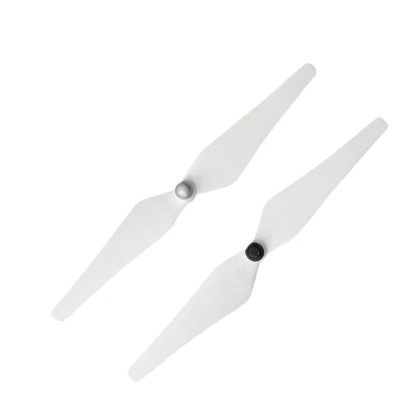 Gemfan Tuerca autoblocante Fibra de vidrio Nylon Blanco Negro 9443 Hoja de 9 pulgadas 1 par de hélices de avance y retroceso Multi Rotor