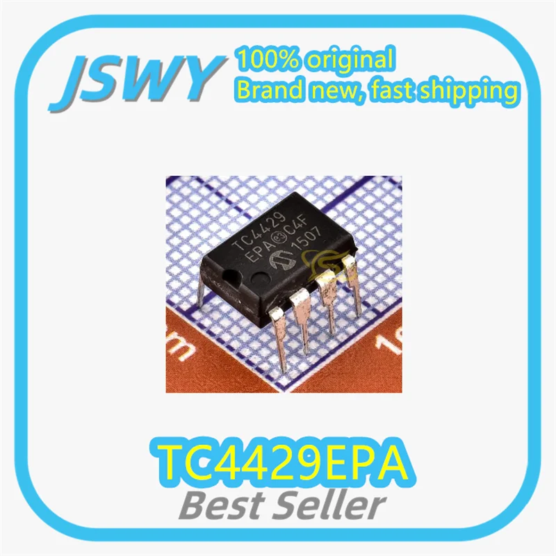 

(5/50 pieces) TC4429EPA TC4429 DIP8 driver chip New in stock Large inventory Electronics