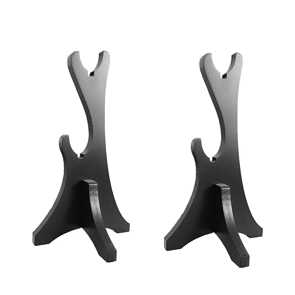2Pcs Stylish Wand Display Stand Simple Design for Desktop Decoration Long Craft Support Wand Holder Swords Display Rack
