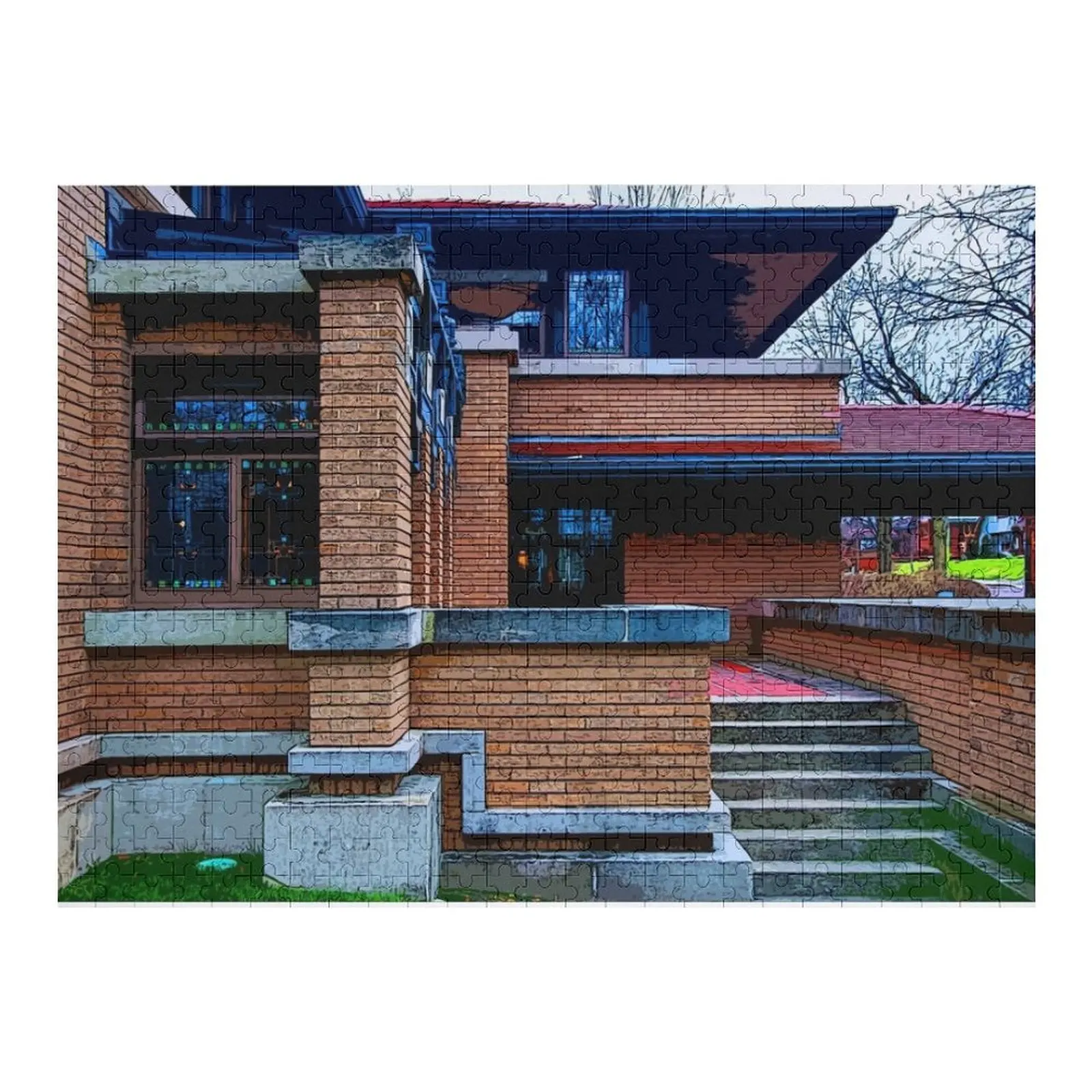 

Пазл Meyer May House, деревянный фото, персонализированный деревянный пазл для взрослых и детей, деревянные фото, персонализированные подарки, головоломка