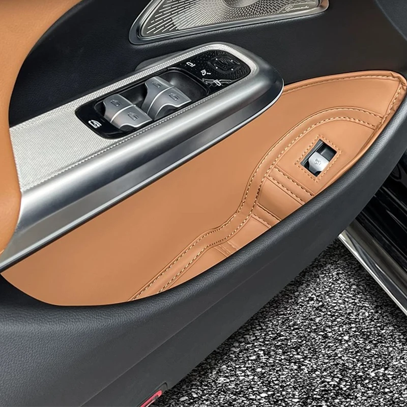 

Door Slot Storage Pocket Mat, Interior Decor Modification Accessories for 2024-2026 Mercedes E-Class E300L / E260L