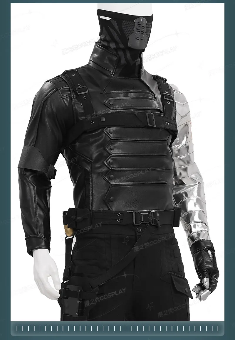 

Костюм для косплея Бакки Барнса из «Зимнего солдата», униформа, аниме-стиль для мужчин