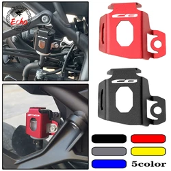 For Honda CB400 CB500X 500F CB500R CB650F CB1100 Motorcycle Accessories Rear Brake Fluid Reservoir Guard Cover Oil Cup Protector