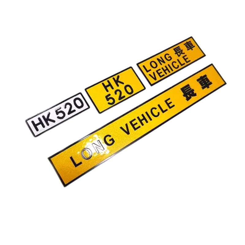 Simulação Car License Plate, DIY Modificação, 1:14 Rc Truck Tamiya Tractor 770s FH16 Actro Hercules Hobby, Lesu Tip Truck TGS