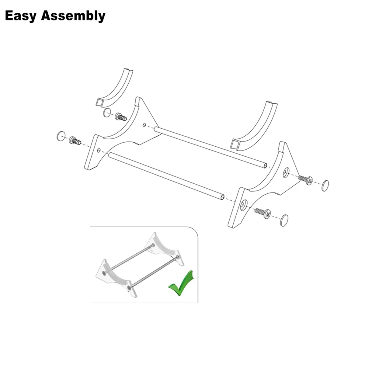 موثوقة-TXEsign حامل سطح المكتب حامل مكبر الصوت حامل مكبر الصوت حامل الطاولة حامل عرض مكبر الصوت شفاف-ABDQ