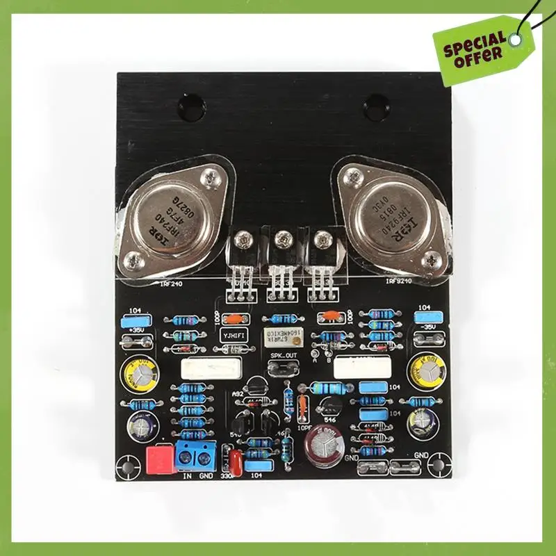 

Leading-Edge-Power Amplifier Audio Board Module Gold Sealed IRF240 IRF9240 K20 Class A Subwoofer Amplifier Module Easy Install