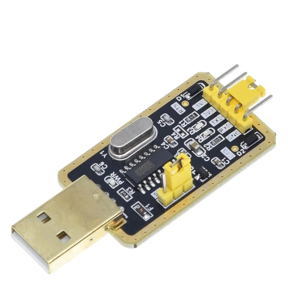 Local tyrant gold CH340G to serial port Zhongjiu upgrade small board ttl brush cable RS232 liter USB to TTL module