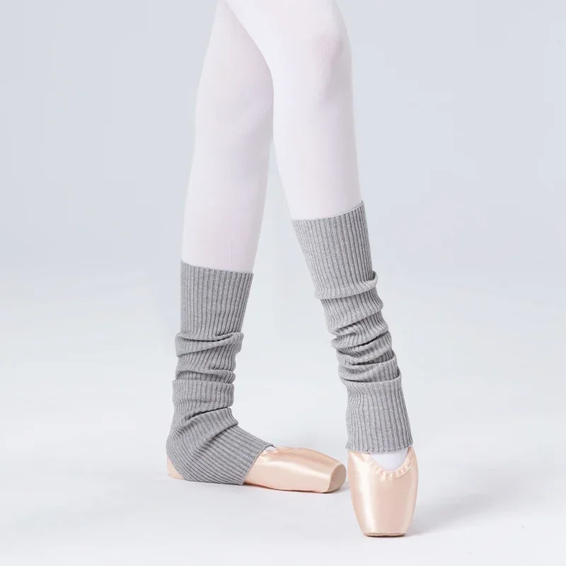 الفتيات النساء الباليه تدفئة الساق الباليه الجوارب الرقص محبوك تدفئة الساق المهنية الباليه بيلاتيس اليوغا تخزين قصير