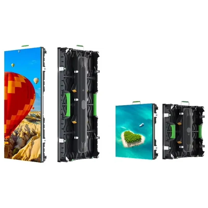 Durable Outdoor Indoor Full-Color LED Video Wall Display for Weddings Parties High Quality Glass Iron Steel Truss Displays