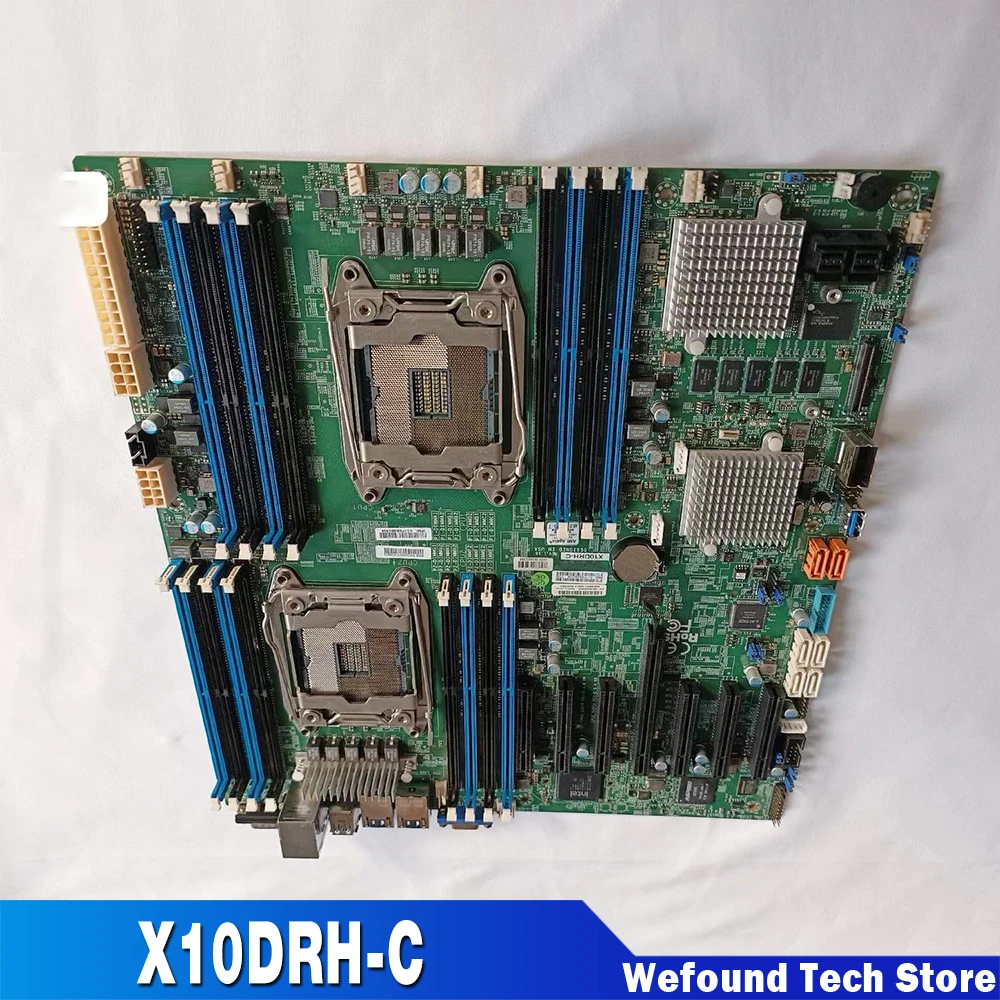 

For Supermicro Two-way Server Motherboard Xeon E5-2600 v3/v4 Family LGA 2011 DDR4 X10DRH-C