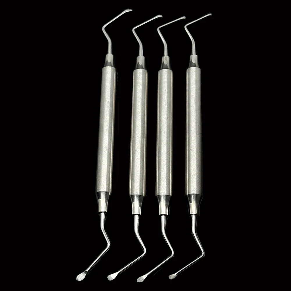 Dental Gracey Curette Perio Kit Stainless Steel Periodontal Curette Scaler for Tooth Cleaning Dentist Tools view 5