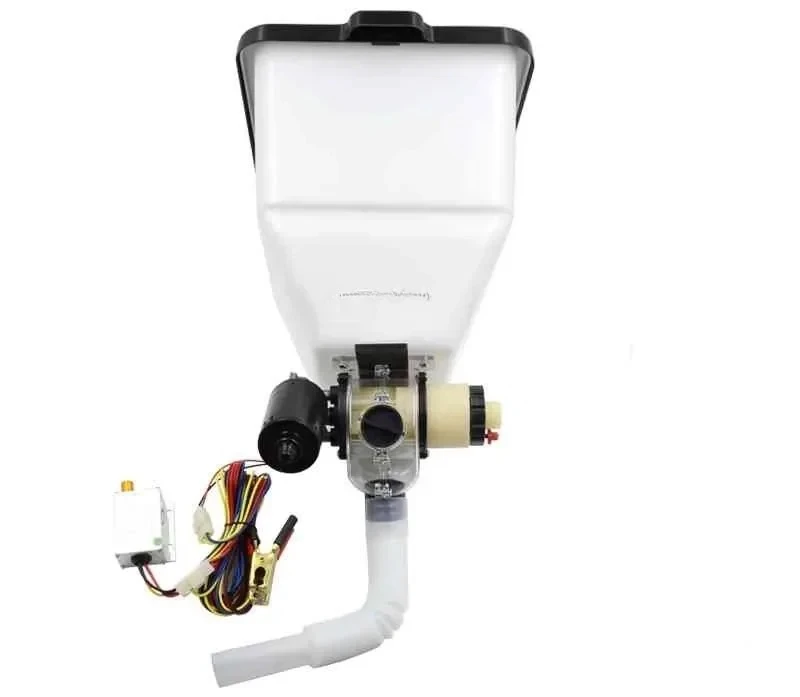 Single electric fertilization single close top dressing set electric feeder  electric fertilizer box  automatic feeder