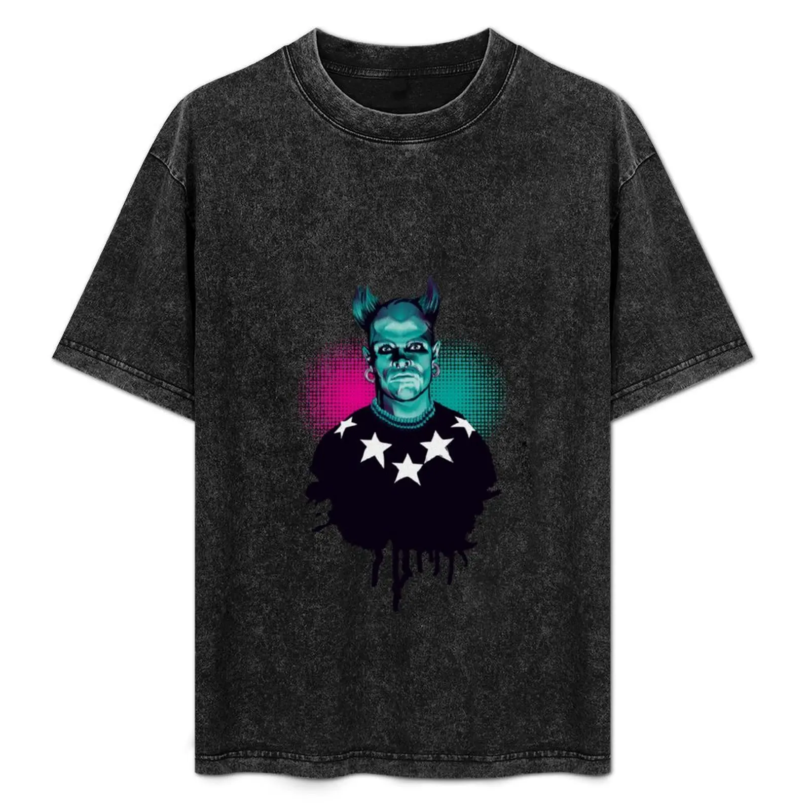 Keith flint the prodigy T-Shirt Casual Light Summer Short Sleeve Top