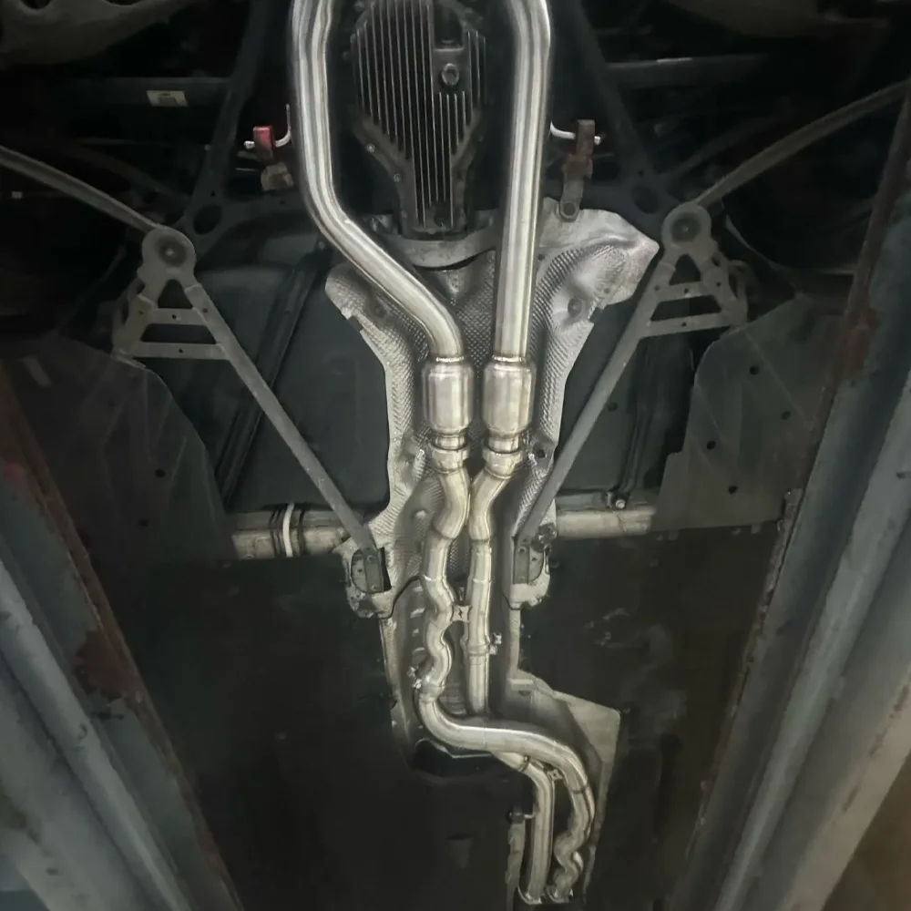 

Высокопроизводительная выхлопная труба из нержавеющей стали для заводских гонок для BMW M3/M4 F80 F82 F83 S55 3.0T 2014-2019