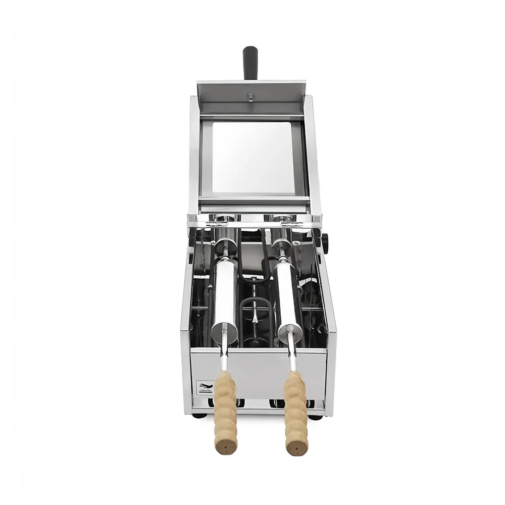 آلة فرن كعكة المدخنة التجارية فرن كورتوس كالاكس آيس كريم الخبز المخروط صانع الخبز محمصة المجرية