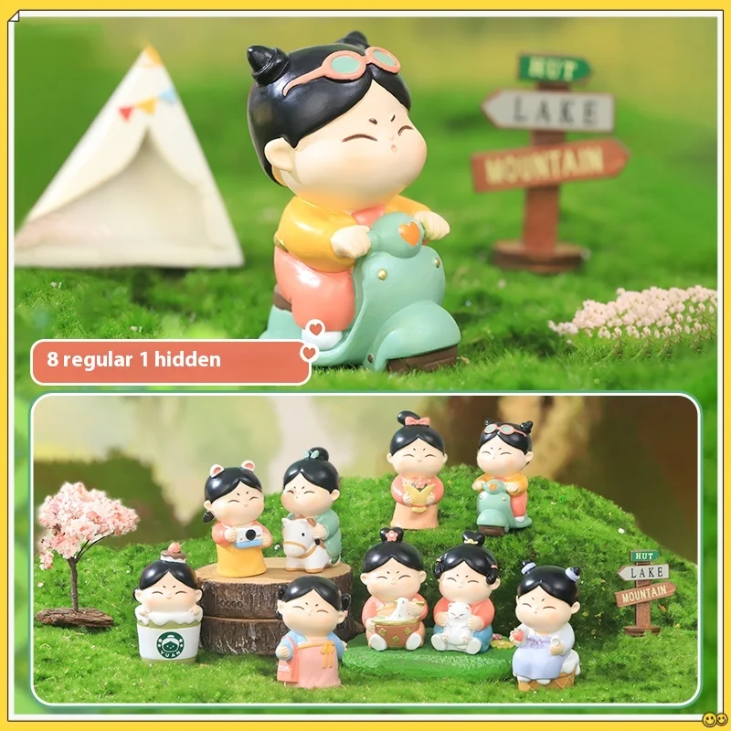 

Tang Xiaoyuan's Daily Life Cute Healing Blind Box Series Doll Figurine Set Gift For Girls Collectible Toys Trendy Surroundings