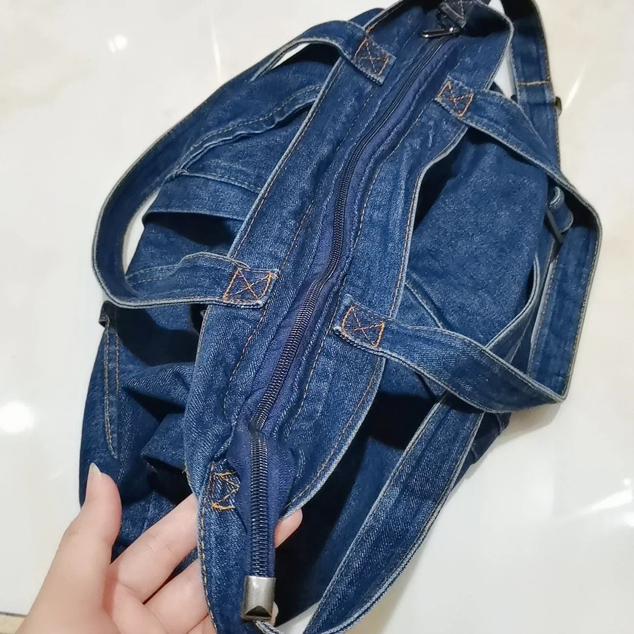 Denim Shoulder Bags for Women Casual Jeans Bags Designer Tote Crosbody Luxury Handbags Denim Shopping Bag Bolsos Para Mujer 2024