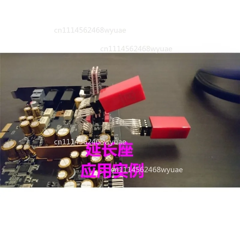 DIP-8 Straight Plug Extension Cord Socket OPAMP Operational Amplifier IC for Discrete Op Amplifier