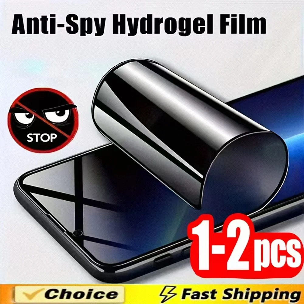 

Privacy Hydrogel Film For iPhone 17 Pro Max 16 15 13 12 11 14 Pro Max 17 Air XR X XS Max 16 15 14 Plus Anti-Spy Screen Protector