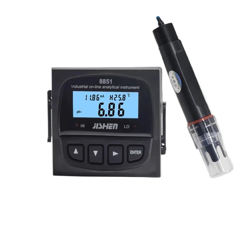 PH meter Industrial online pH controller Sensor electrode ORP detector Acidity meter PH-8851