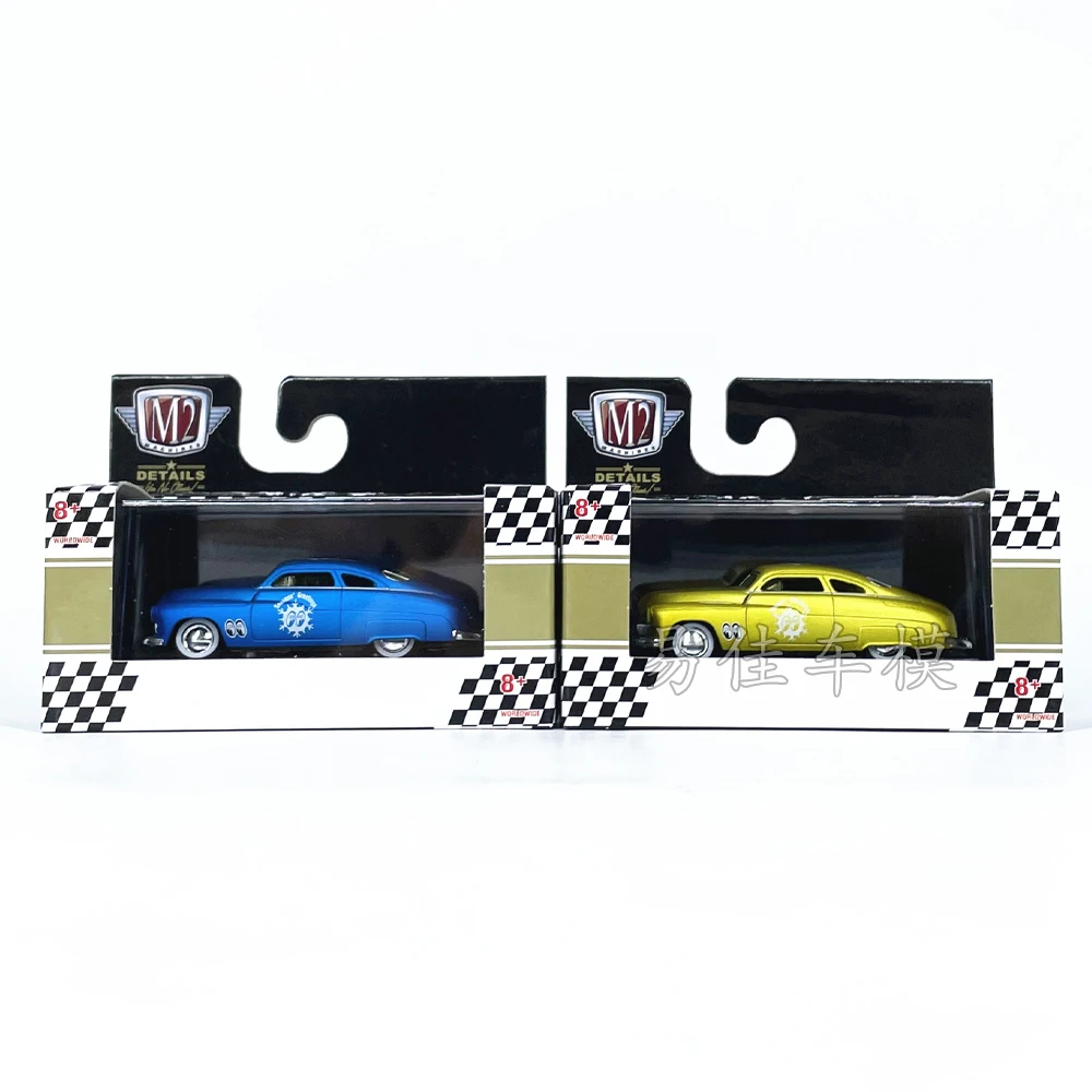 M2 machines 1:64 1949 Mercury Custom Collection of die-cast alloy car model ornaments