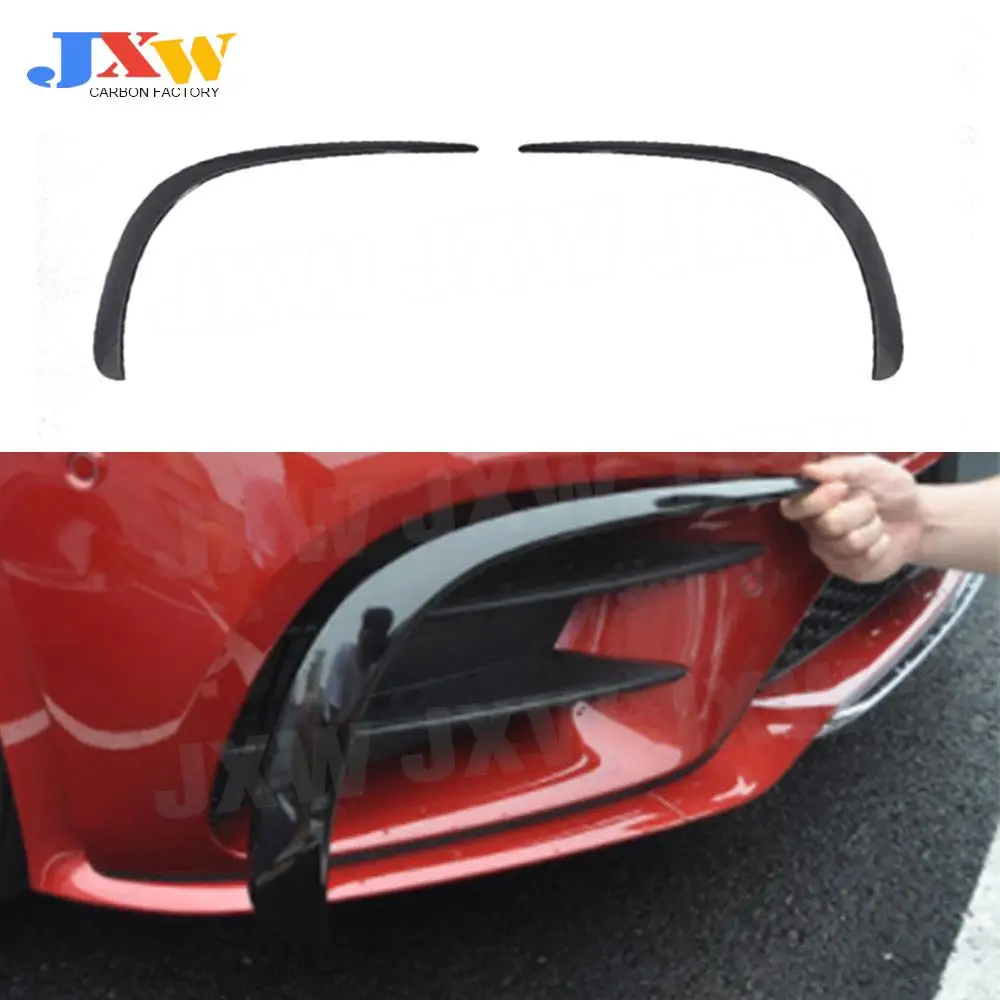 

ABS Front Bumper Canards Trim Winglet For for Mercedes Benz CLS Class C257 CLS260 300 AMG Auto Car Splitters Molding Garnish