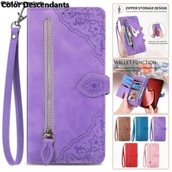 For Samsung A52S A54 5G Flip Case Zip Wallet Book Etui Samsung Galaxy A34 A52 A53 73 15 25 A13 A24 M54 A05 A14 33 A 52 S 52S M34